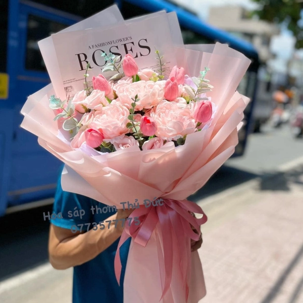 Hoa Sáp Thơm Tốt Nghiệp