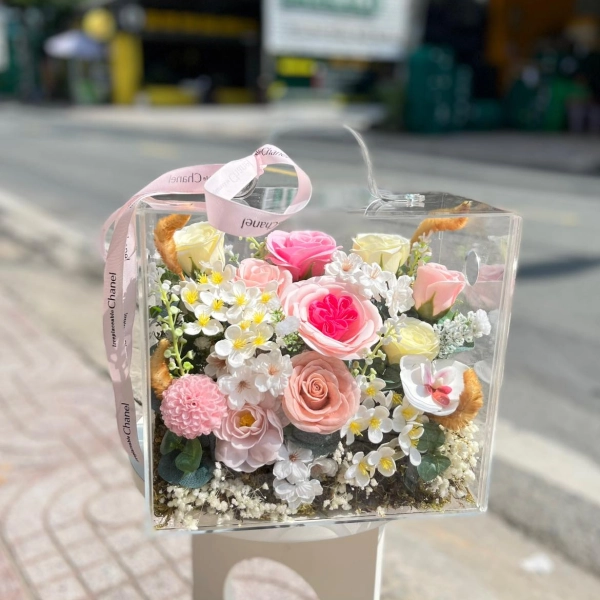 Vali Hoa Sáp Thơm Đẹp