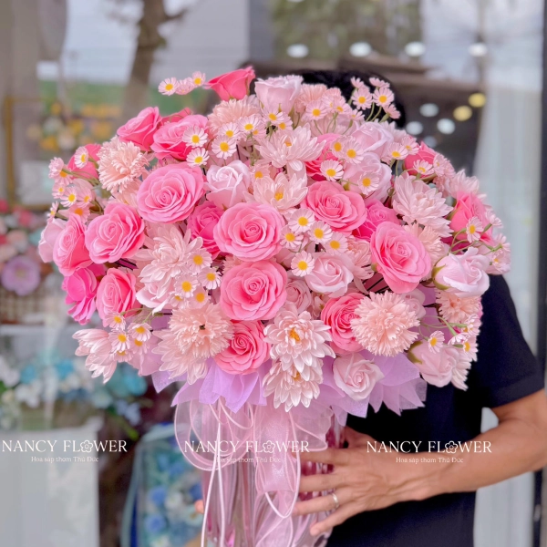 Hoa sáp sinh nhật